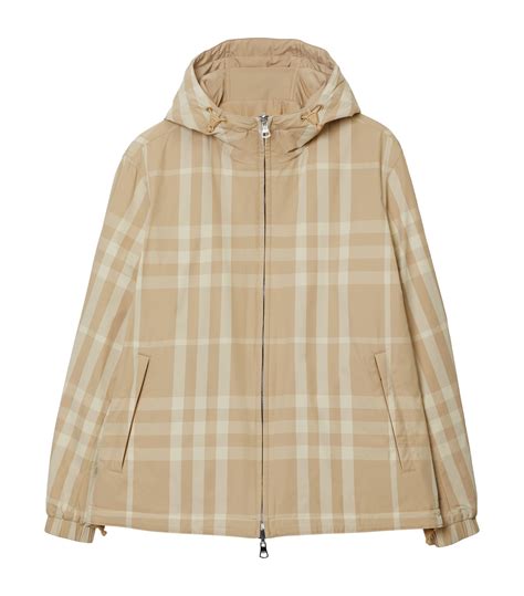 burberry blue women jacket|burberry reversible check jacket.